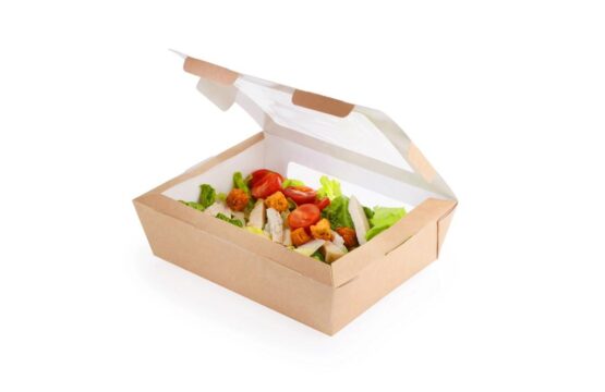 Popierinė dėžutė ECO SALAD 1000