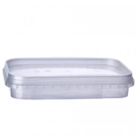 180ml plastikiniai indeliai stačiakampiai
